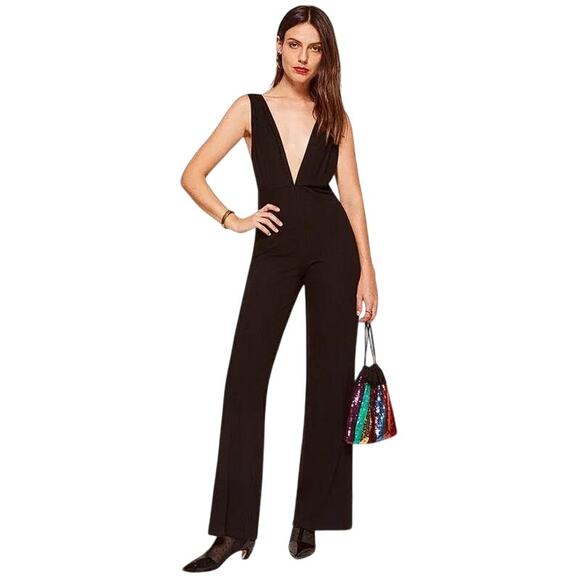 Reformation Pants - REFORMATION Women's Vice Jumpsuit Size S In Black